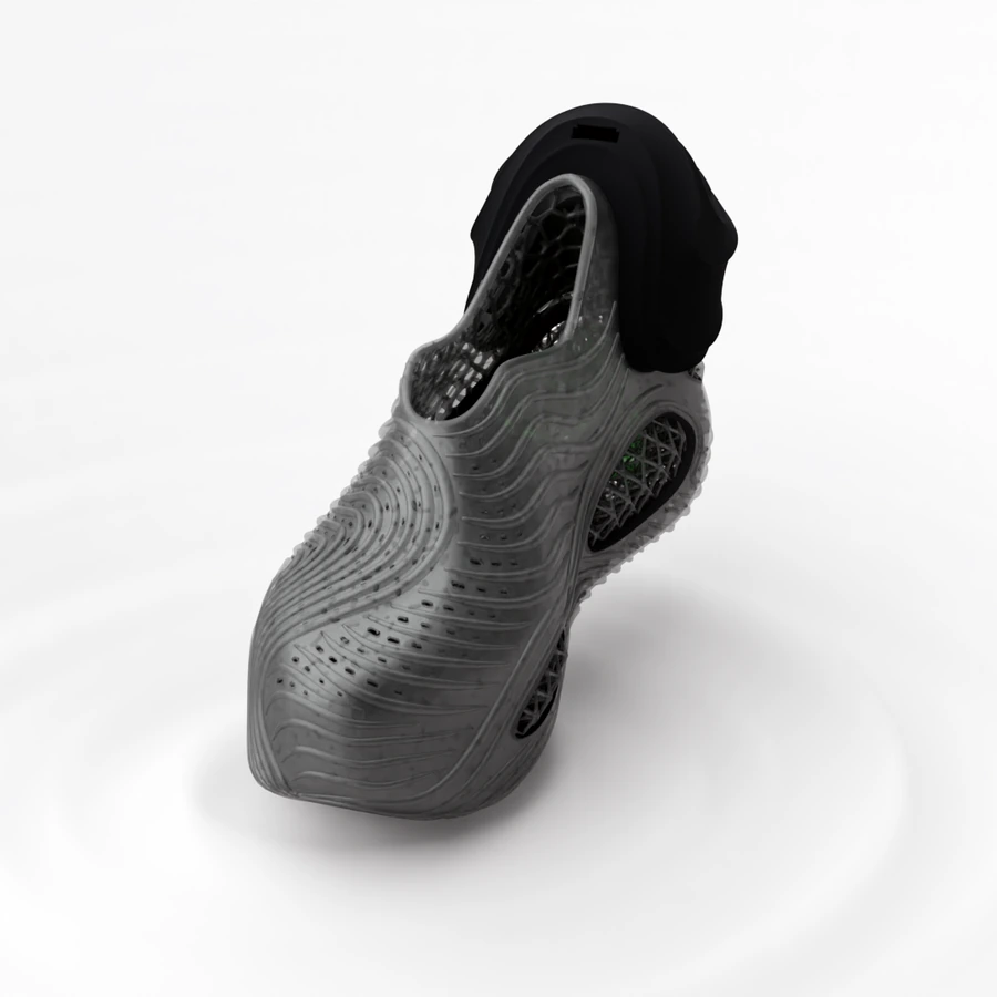 A GroundWaves sneaker sending ripples out across the ground