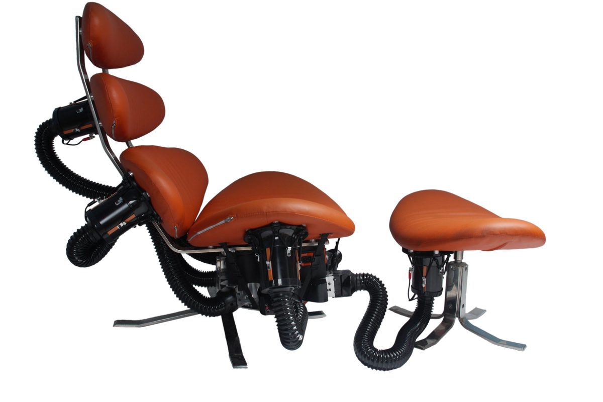 SubStrike, the full-body haptic seat, on a white background